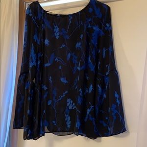 Blue blouse by banana republic